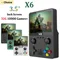 X6 Game Console Retro Video Game Console 3.5/4'' IPS Screen Portable Handheld Game Player 10000+