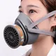 Anti Smoke Protective Mask With Activated Carbon Filter Respirator Paint Welding Chemicals Toxic