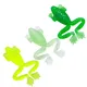 5Pcs Wobbler Soft Frog Lures 3D Eyes Artificial Silicone Frog Bait For Catfish Perch Bass Pike