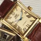 SEWOR Luxury Men Watches Fashion Rectangle Watches Men Gold Automatic Mechanical Watches Men Man