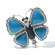 CINDY XIANG Enamel Large Butterfly Brooches For Women Fashion Insect Pin 2 Colors Available Vintage