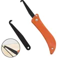 2PCS Ceramic Tile Gap Blade Hook-Knife Tiles Repair Tool Hook Blade Cleaning Removal Old Grout