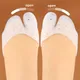 Silicone Gel Forefoot Pad Toe Pads Toe Guards Toe Covers for Ball of Foot Metatarsal and Ballet