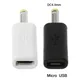 P82F Micro USB Female To DC 4.0x1.7mm Male Plug Jack Converter Adapter Charge For Sony PSP and more