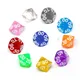 10PCS D10 00-90 number 10 Side Acrylic Dice for TRPG Board games 10 Sided Games Dices Colorful Board