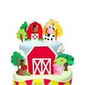 11 PCs Farm Animal Cake Decoration Farm Animal Birthday Cake Topper Cow Cake Decoration for Farm