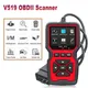 V519 OBDII Code Reader Car Diagnostic Scan Tool Automotive ODB2 Voltage Tester OBD 2 Scanner Auto