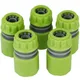 5pcs 1/2inch Garden Water Hose 16mm Pipe Quick Connector Fitting Tap Adapter Repair Watering