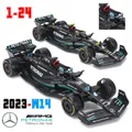 Bburago 1:24 Mercedes-AMG F1 Team W14 2023 #44 Hamilton #63 George Red Bull RB18 Alloy Car Model