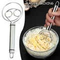 Frusta per impasto Miscelatore per pane Torta in acciaio inossidabile Pasticceria Farine Frullatori per impasto con foro per appendere Strumenti per frullatore da cucina