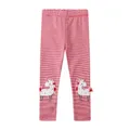 Little maven 2024 Baby Girls Pants Pink Unicorn Leggings Cotton Lovely Comfort Trousers Toddler Kids