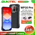Oukitel WP30 Pro 120W 5G Rugged Phone android 13 12GB+512GB 11000 mAh 6.78" FHD+ Mobile Phone 108MP