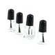 1pc 2/3ml Transparent Glass Nail Polish Bottle Empty With Lid Brush Cosmetic Containers Nail Glass