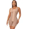 Women's Corset Bodyshaper High Compression Garment Abdomen Control Double Bodysuit Waist Trainer