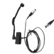 Professional C519M Instrument Wired Microphone For AKG Samson Wireless BeltPack TA3F Mini XLR 3Pin
