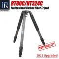 RT80C/NT324C Professional Carbon Fiber Tripod for DSLR Camera Video Camcorder Heavy Duty