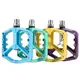 Free Tools Bicycle Pedals NanLio MG005 Ultra Light DU Sealed Bearing Nylon Fiberglass Road BMX