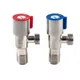 1pc Angle High Quality Stop Valves OFF ON Switch G1/2 Water Stop Valve For Bathroom Toilet Sink