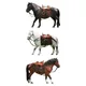 1/12 Scale Horse Model Realistic Collectible Mini Horse Toys Horse Figurine for 6'' Action Figure