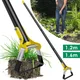 New Garden Hoe Tool 1.2/1.6M Stainless Steel Sharp Stirrup Loop Hoe with Triangle Head and Long