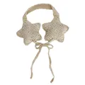 Winter Crochet Star Earmuff Solid Color Ear Warmer Adult Skiing Walking Earmuff 449B