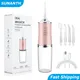 Portable Oral Irrigator USB Rechargeable Dental Water Flosser 4 Nozzles Water Jet 220ml Water Tank 3