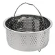 Stainless Steel Kitchen Steamer Insert Steamer Pot Pressure Cooker Anti-scald Steamer Basket Fruit