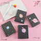 1 Pcs Planet Flip Coil Book Student Portable Pocket Notebooks Mini Notebook A7 Mini Notes School