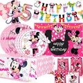 Minnie Mouse Birthday Party Supplies and Decorations Minnie Mouse Party Supplies Serves 8 Guests