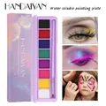 8 Color Body Face Art Painting UV Light Neon Pastels Eyeliner Pastel-Black Light UV Reactive