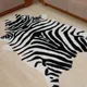 2020 new zebra Cow Leopard Tiger printed Rug Cowhide faux skin leather NonSlip Antiskid Mat Animal