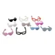 20pcs Dolls Accessories Mini Plastic Glasses For High Dolls For Dolls House Kids Toy Party Glasses