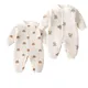 Jumpsuit Baby Clothes Newborn Suit Bodysuit & One Piece 100% Cotton Solid Color Long Sleeve Rompers