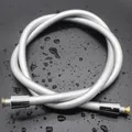 BRISKSPRING Flexible Silicon Showerhead hose 1.5M 1.75M Long Explosion Proof Shower Hose Plumbing