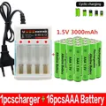 100%New Original AAA Battery Rechargeable Battery AAA1.5V 3000mAh Rechargeable Alcalinas