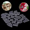 27Pcs Mixed Handmade Quilt Templates DIY Tools Patchwork Quilter Quilting Supply