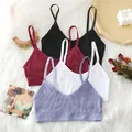 S-XL Seamless Tank Tops Women Bra Sexy Underwear Adjustable Strap Wire Free Bralette Female Lingerie