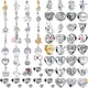 925 Sterling Silver Mother's Day Gift Boy Girl Hug Baby Diy Plated Bead Fit Original Charms Bracelet