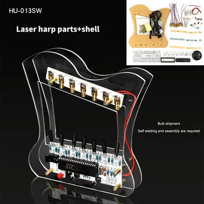 DIY KIT 51 single-chip laser electronic organ electronic production kit electronic DIY parts welding