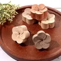 1PC Decorate Car Home Essential Oil Aromatherapy Essential Oil Wooden Diffused Wood Aroma Essential