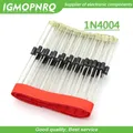 100pcs 1N4004 4004 1A400V DO-41 GENERAL PURPOSE PLASTIC RECTIFIER New Original