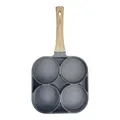 Egg Burger Machine Four-hole Frying Egg Pan Pan Non-stick Pan Breakfast Hamburger Egg Pancake