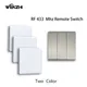 1/2/3Gang Smart Wireless Switch RF 433 Mhz 86 Portable White/Gray Home Wall Panel Buttons Remote