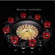 Bar Funny Tools Russia Turntable Shot Glass Russian Drinking Roulette Game Set 16 Shots