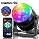 7 Colors Strobe Light Sound Activated Stage With Remote Control Disco Ball Lamps For Home Room