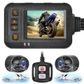 1080P 2.0 Inch Waterproof Motorcycle Camera DVR Motorcycle Dashcam Front & Rear Camera Video