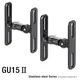 (1pair) GU15 GU15II new universal 304 stainless steel alloy sound SPEAKER WALL bracket mount Audio