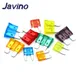 10pcs Mini Blade Fuse Zinc Alloy and Plastic Material 5A 10A 15A 20A 25 30A 40AMP Set For Auto Car