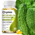 Plant-Based Bitter Gourd Extract Capsules Glucose Metabolism Weight Management Herbal Supplement