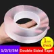 1/2/3/5M Nano Tape Double Sided Tape Transparent Reusable Waterproof Adhesive Tapes Cleanable